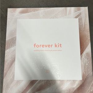 Wedding dress cleaning and preservation kit